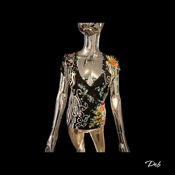 Alberto Makali Swirl Multi-Color Sweater - Picture 3 of 8